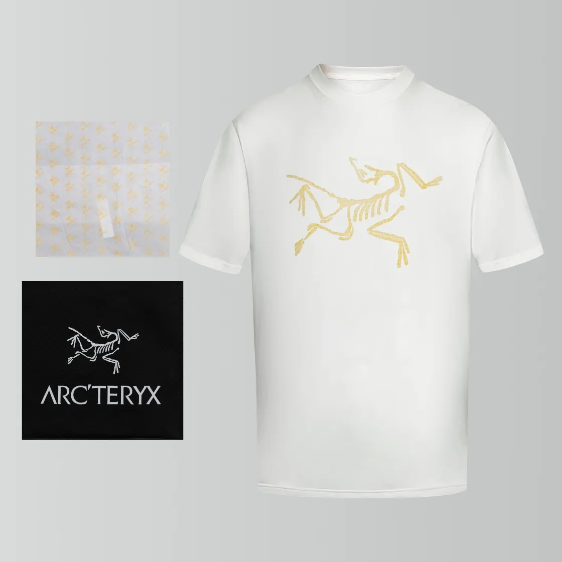 A 143-1-2Sizes XS-S-M-LBlack White Same Style 2024New Arrival Arc’teryx Breathable Premium ， ， ， ARCTERYX Classic LOGO ， 「 」， logo T ， T Black White ， ， ， ， ， In Stock、In Stock！